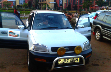 Rent car in Uganda and drive yourself